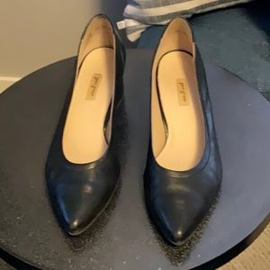 Paul Green Kami Pointed Toe Black Leather Pump